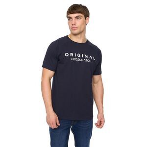 Crosshatch Mens Chantlars T-Shirt / Navy